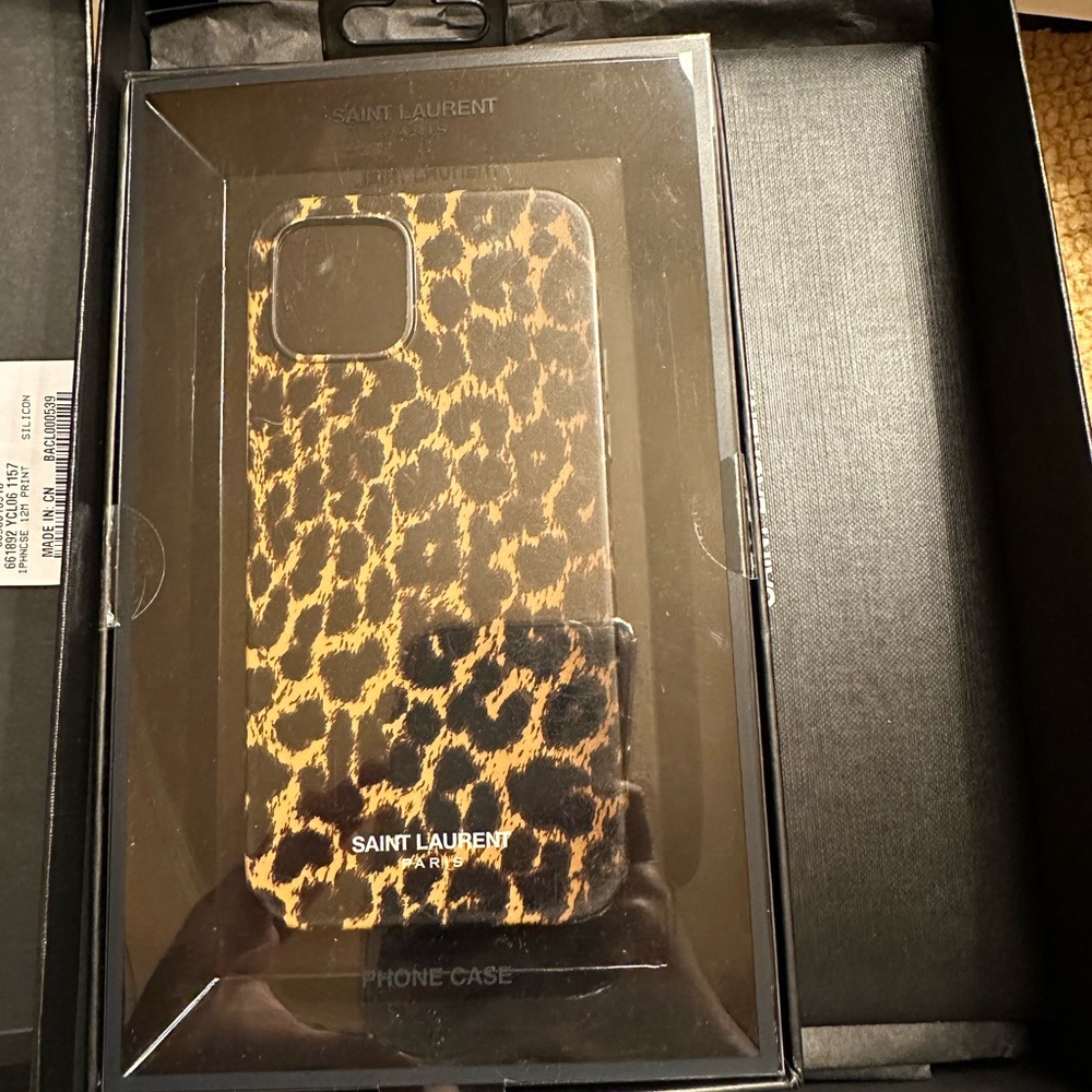 saint laurent iphone 12 pro case